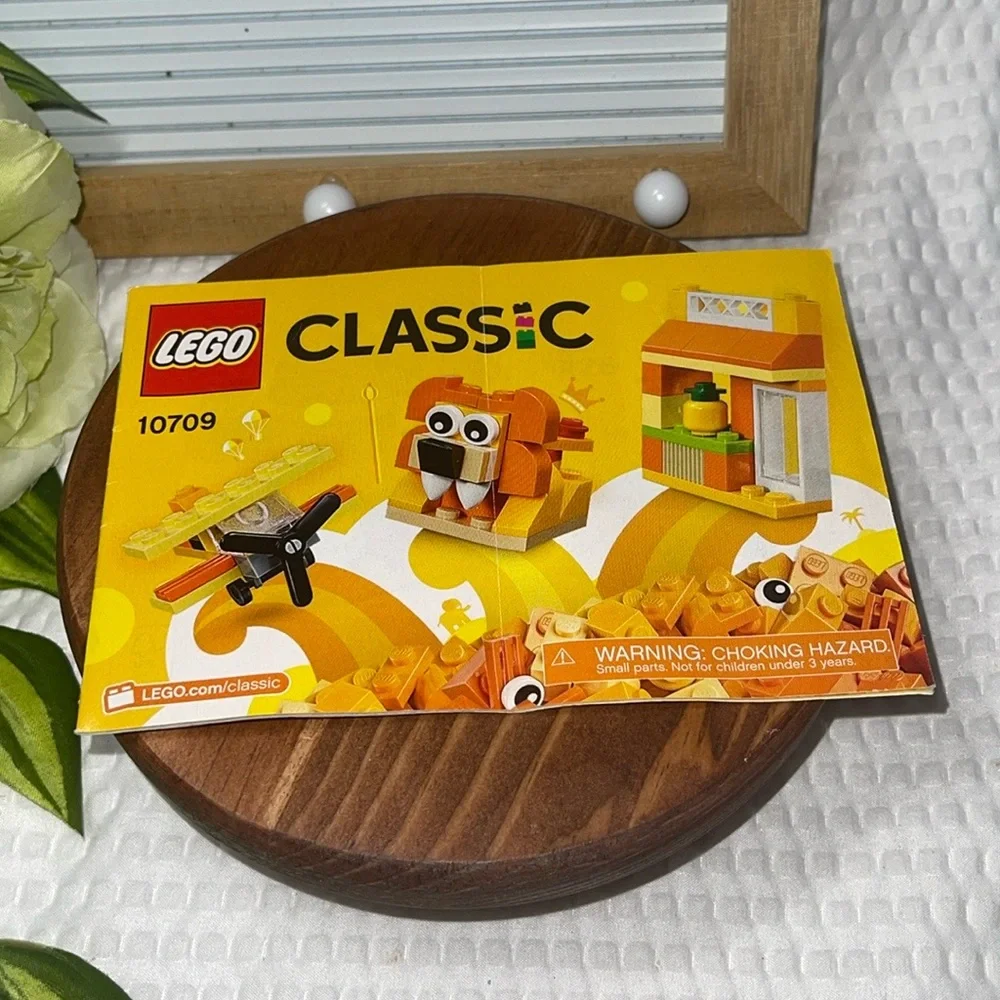 LEGO 10709 Classic Orange Creativity manual ONLY